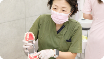 担当の先生と相談しながら進める矯正治療